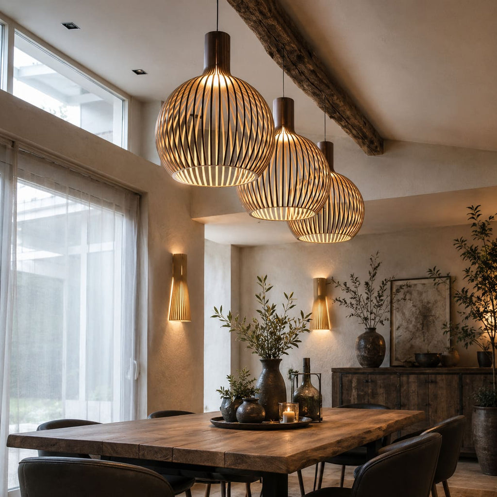 Bali™ - Scandinavische Houten Hanglamp