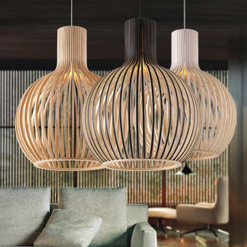 Bali™ - Scandinavische Houten Hanglamp