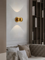 lumorio™ Moderne Messing LED Wandlamp