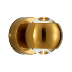 lumorio™ Moderne Messing LED Wandlamp