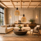 Bali™ - Scandinavische Houten Hanglamp